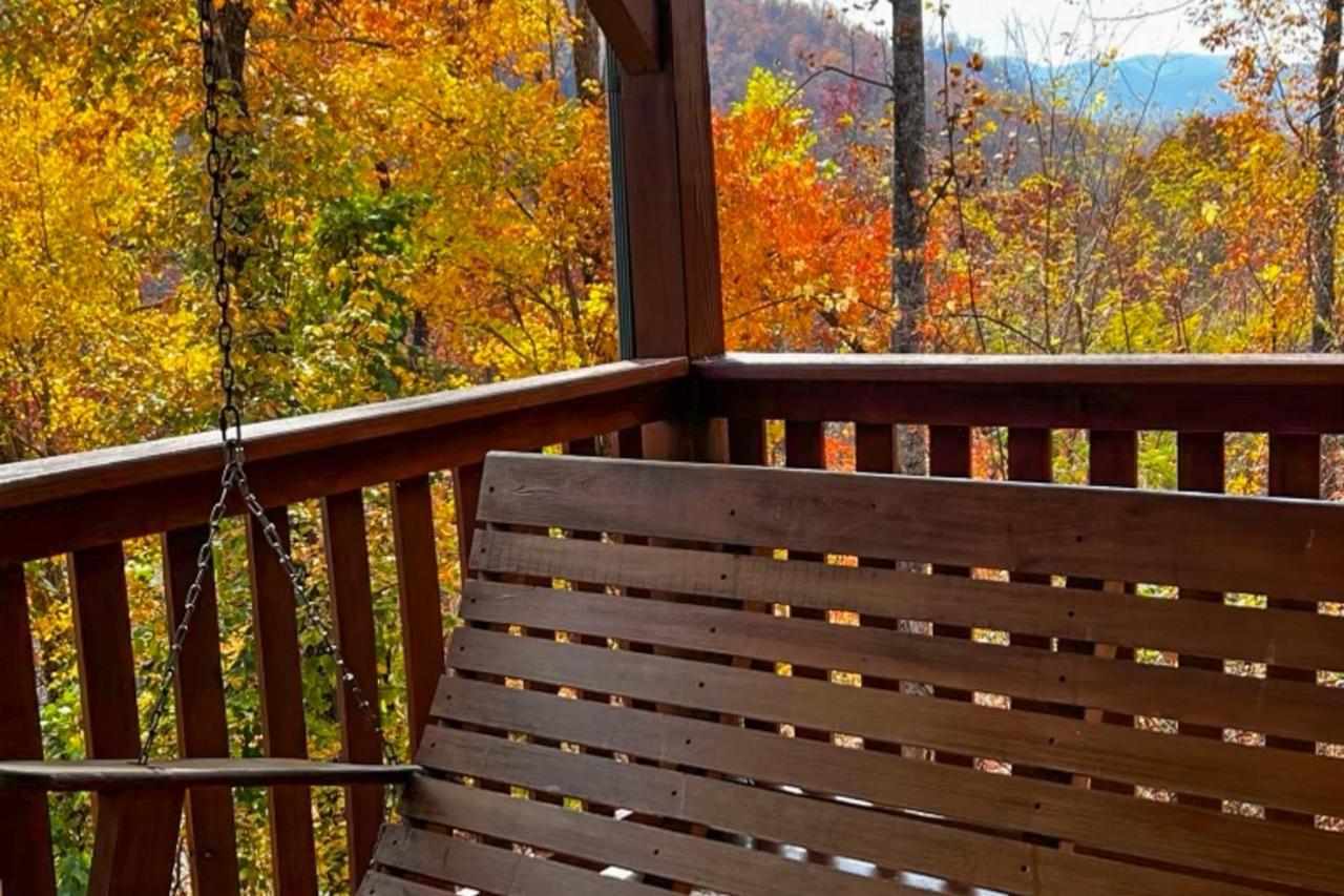 Triple Mountain View Villa Gatlinburg Exteriör bild